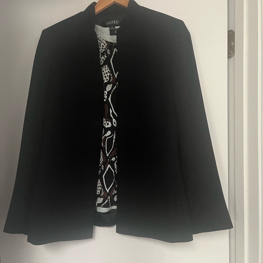 Kasper Black Women's pantsuit